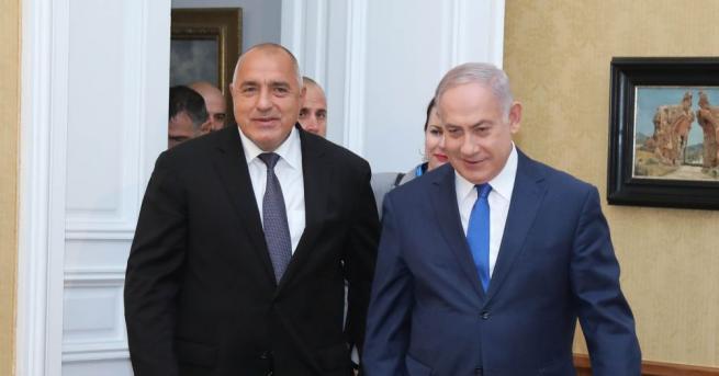 Министър-председателят Бойко Борисов проведе телефонен разговор с премиера на Израел