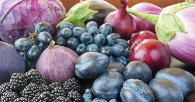 Пурпурните продукти дават енергия сила и великолепно настроение през есента