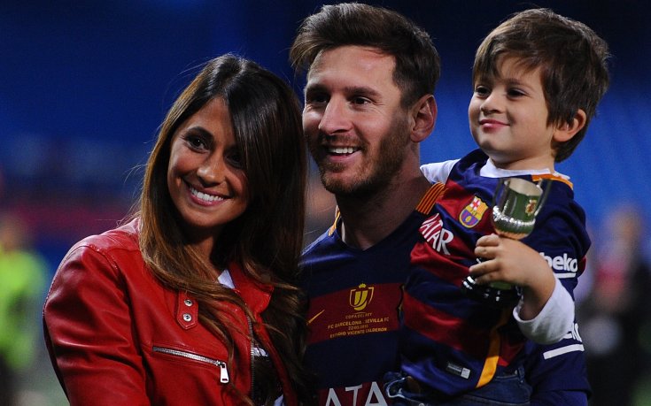Половинката на Меси се разчувства за празника на Тиаго