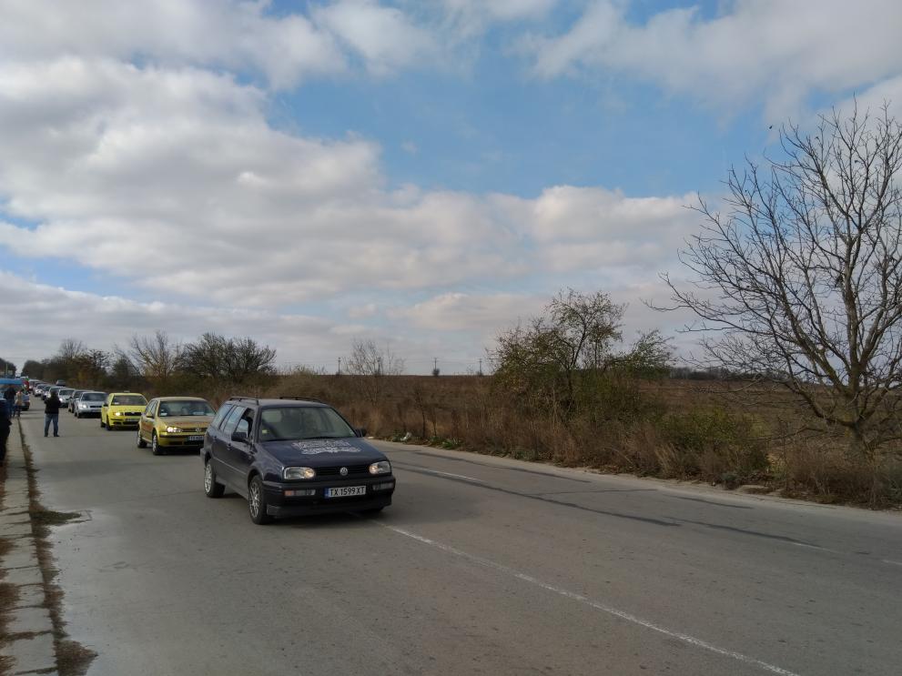  митинг Добрич горива 