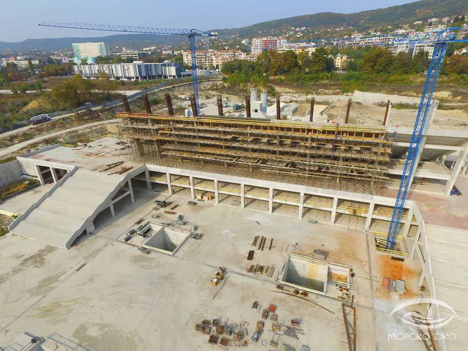 Така изглежда стадион "Варна" на 22 октомври 2018 г.