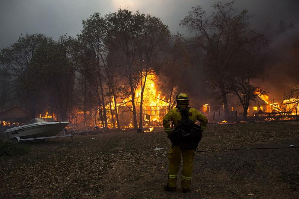 пожар Калифорния