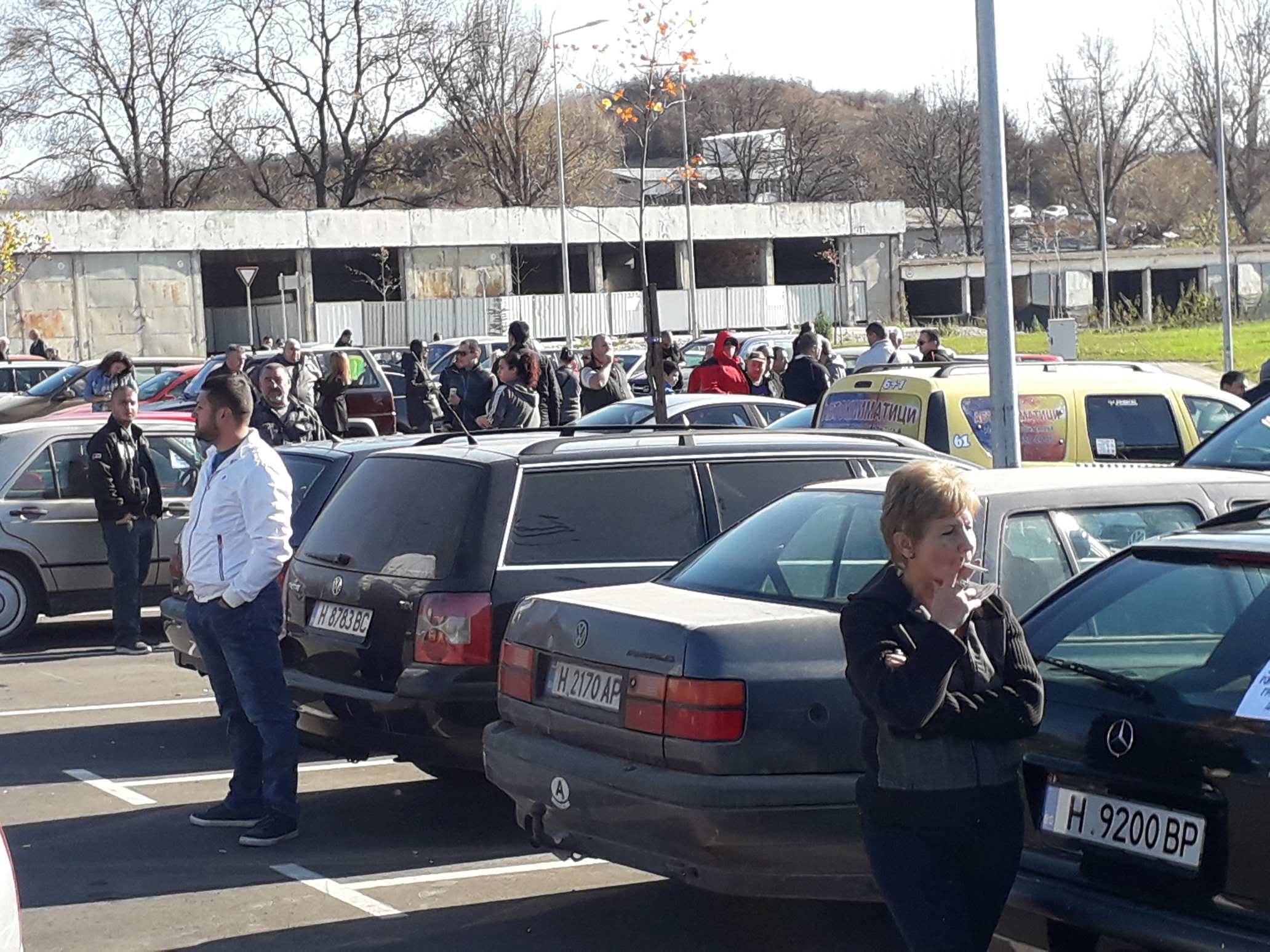 Пешеходен протест срещу горивата в Шумен