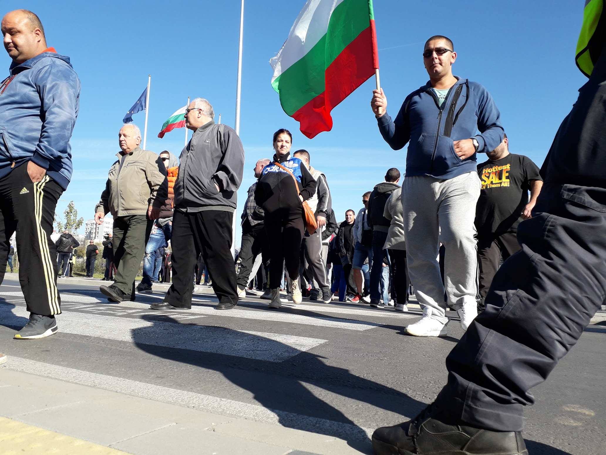 Шуменци на протест срещу горивата