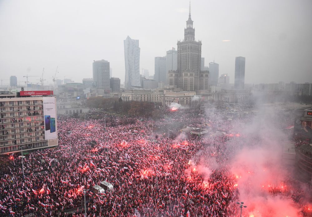 Във Варшава отбелязаха 100-годишнината от независимостта на Полша