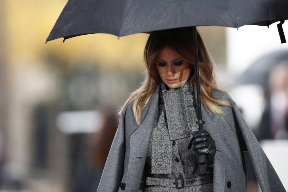  Мелания Тръмп в супер елегантна визия 