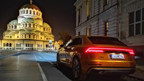 Audi Q8 тест драйв