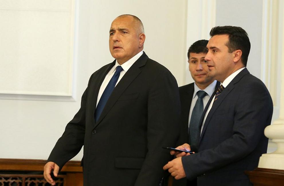 Премиерът Бойко Борисов се срещна с македонския си колега Зоран Заев