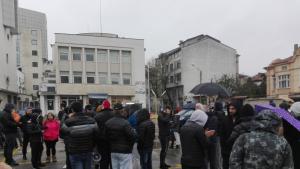 протестиращите тръгнаха към Свиленград