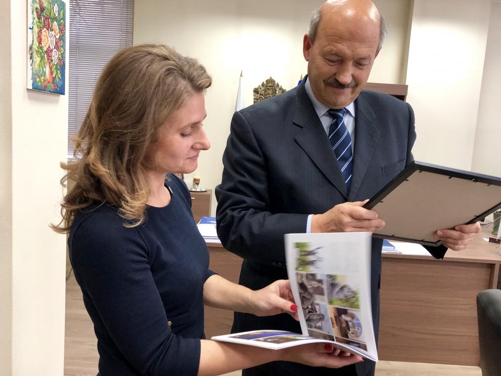 Чешкият посланик Н.Пр. Душан Щраух се срещна с областния управител Невена Петкова