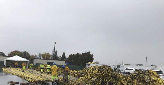 Първите обилни валежи от няколко месеца започнаха вчера в Калифорния