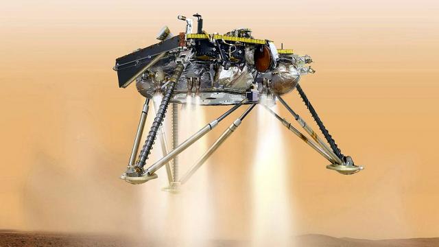 InSight вече ни показва какво е времето на Марс