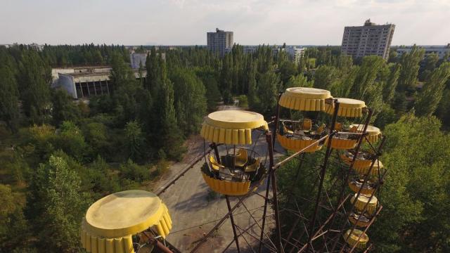 Изкуството си пробива път в зоната край Чернобил