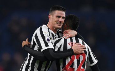 Нюкасъл зареди трета поредна победа след успех над Бърнли