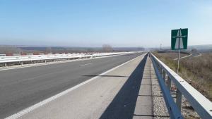 Магистрала път маркировка