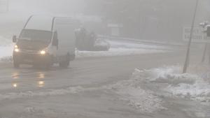 сняг пътища