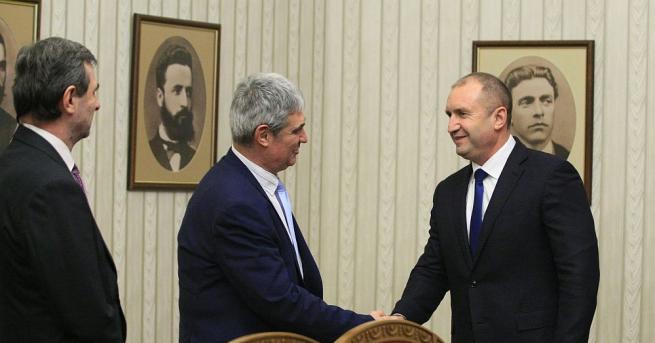 Президентът Румен Радев каза на днешната си среща на Дондуков