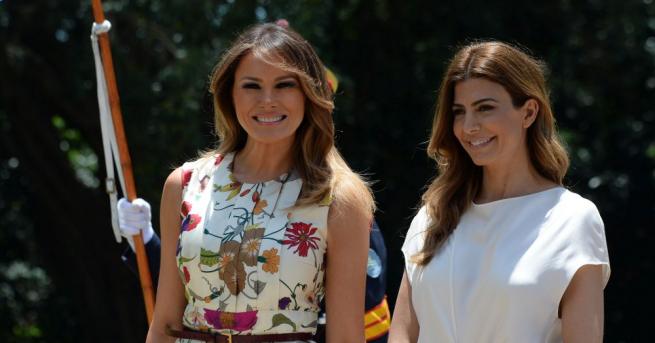 Съпругата на президента на Аржентина Хулиана Авада посрещна първите дами