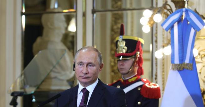 Руският президент Владимир Путин вчера обвини Украйна че не желае