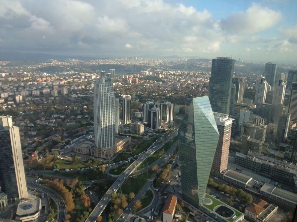  Истанбул от високо 