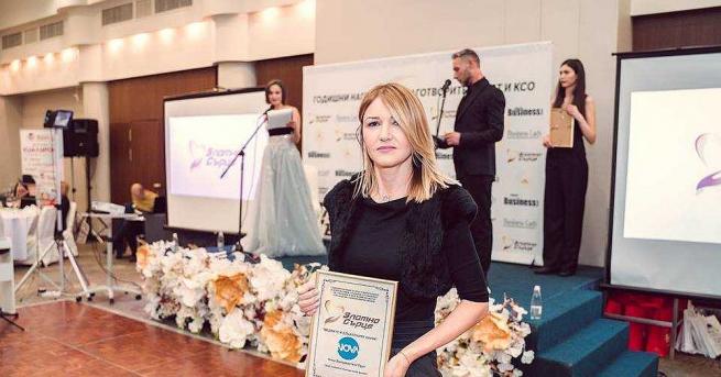 за подкрепата на българското кино в годишните награди за благотворителност