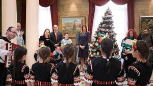 Десислава Радева Румен Радев деца Коледа