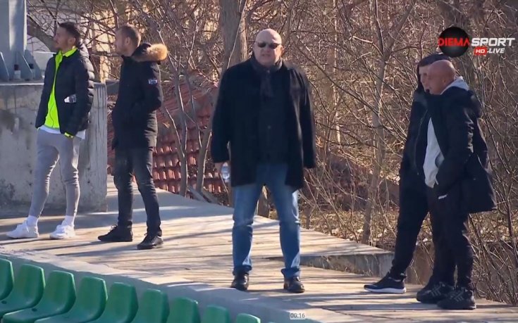 Красен Кралев на мач в съботния ден