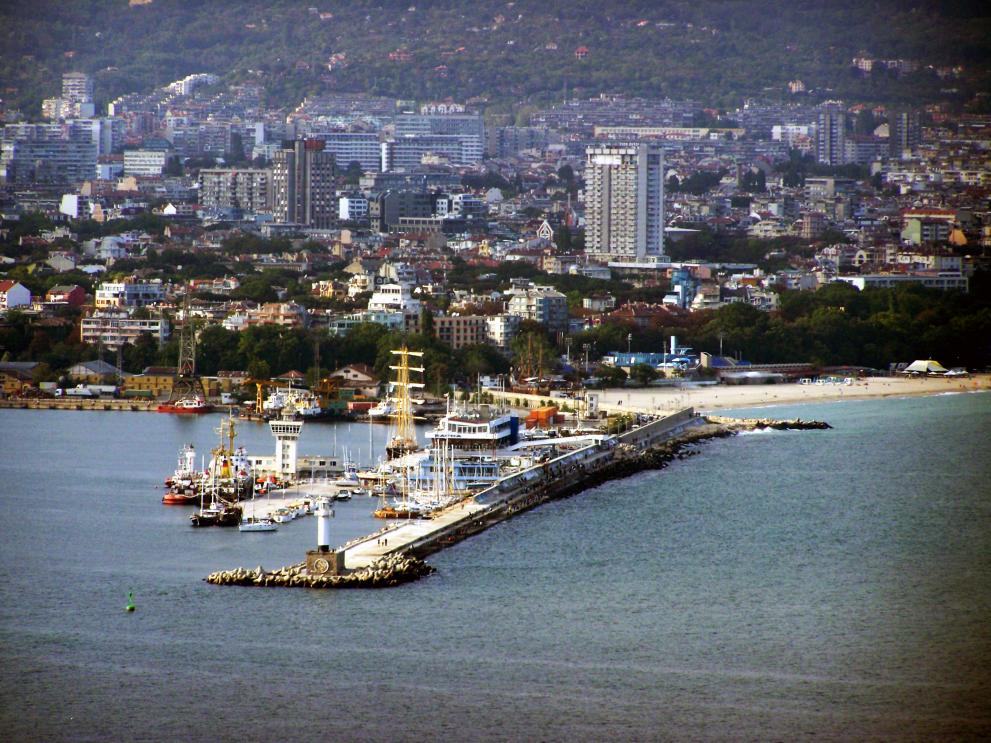 Варна изглед Морска гара