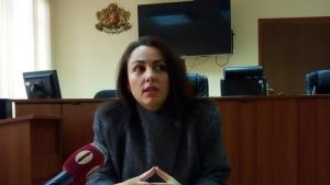 Съдия Деница Вълкова благодари на досегашните си заместници