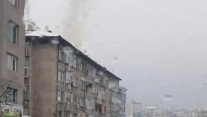 Благоевград пожар блок