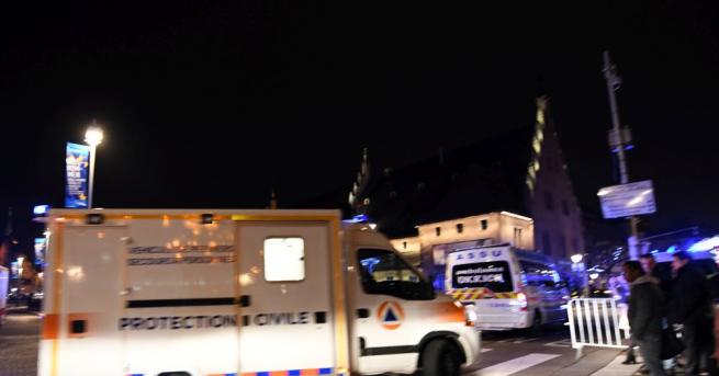 Трима са убитите при стрелбата на коледния базар в Страсбург