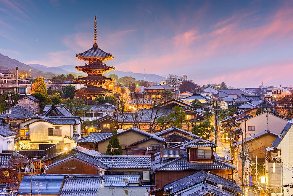 Древната столица на Япония Киото