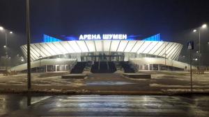 арена шумен вечер зима