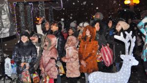 Дядо Коледа в Лом