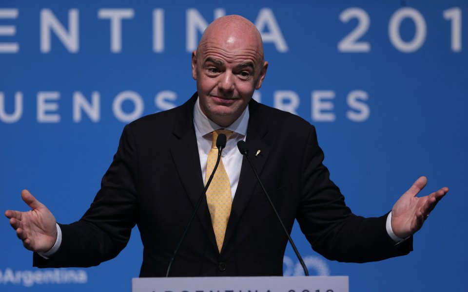 Инфантино получи подкрепа от Азия преди изборите във ФИФА