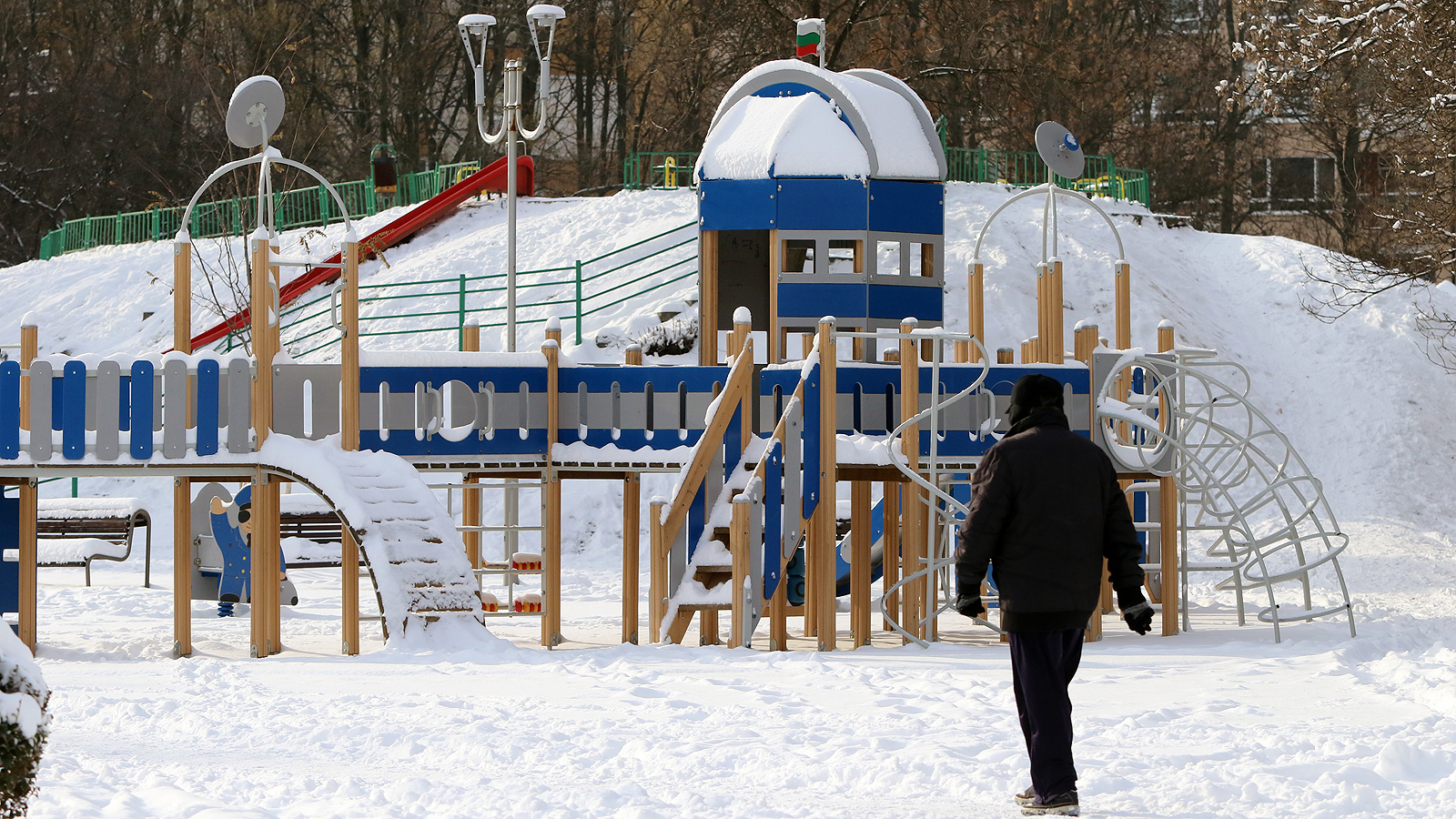 Зимна разходка в Северния парк, София