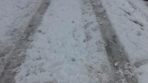 заснежени пътища