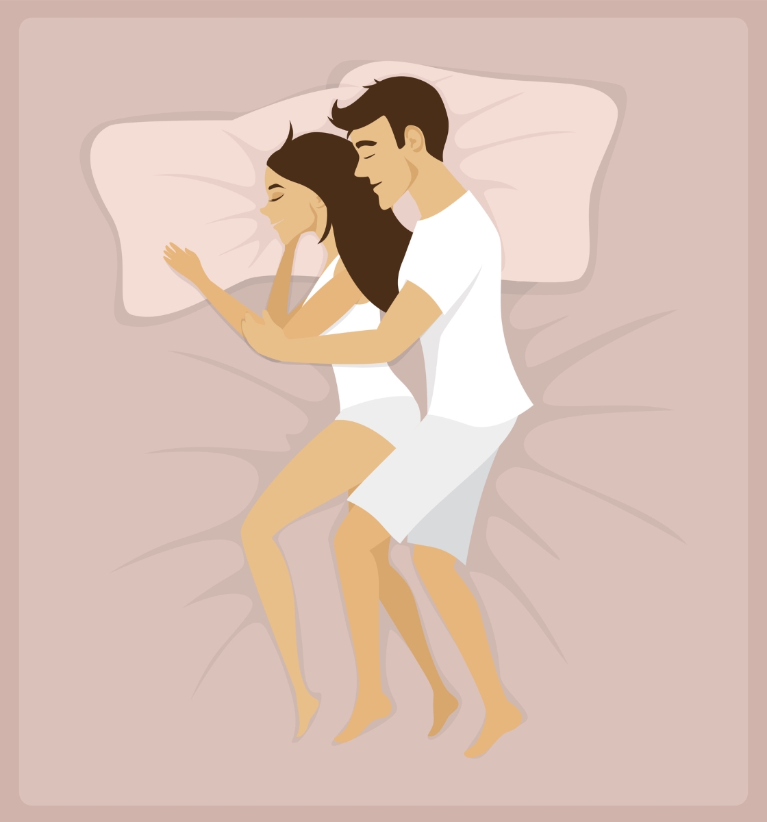 Поза "лъжички" позволява на вас и партньора да сте легнали през цялото време. Физическо усилие - сведено до минимум.