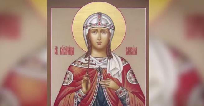 На 22 декември православната църква почита паметта на Великомъченица Анастасия