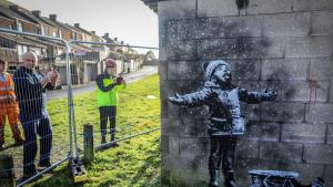 Банкси графит