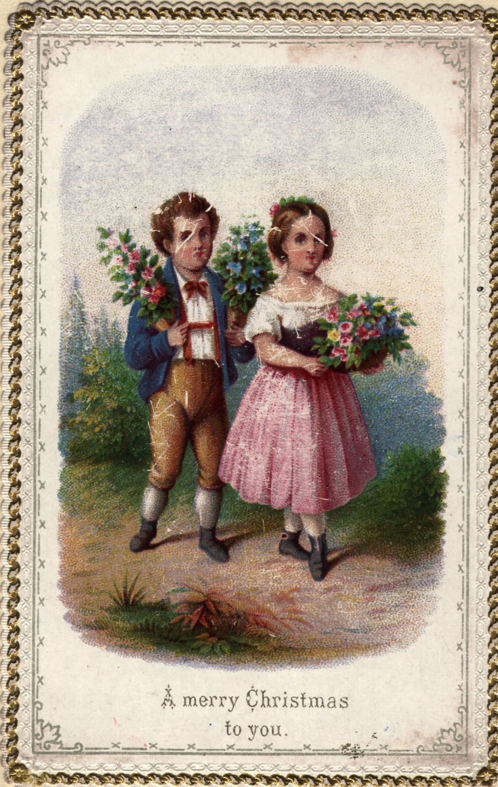 Дългата история на коледната картичка