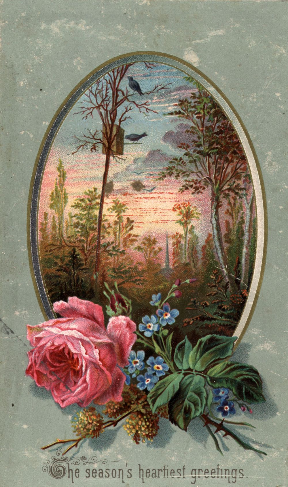 Дългата история на коледната картичка