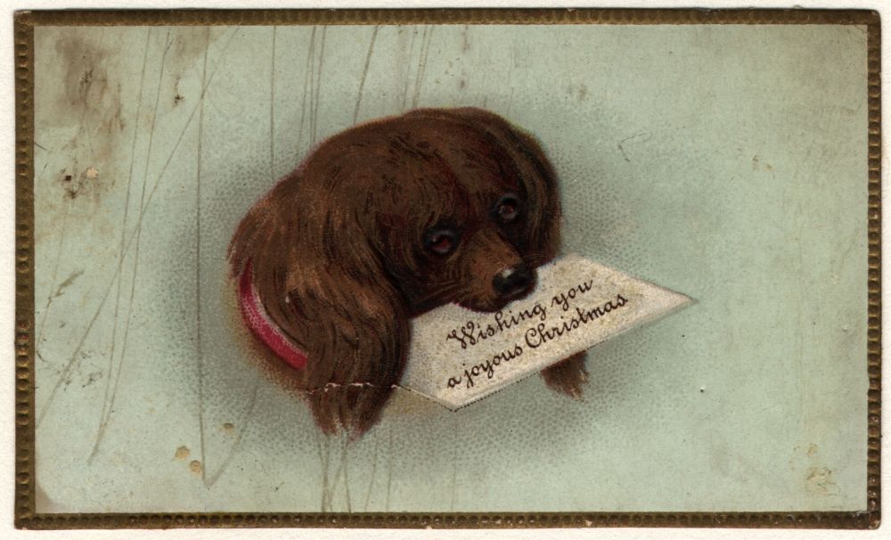 Дългата история на коледната картичка