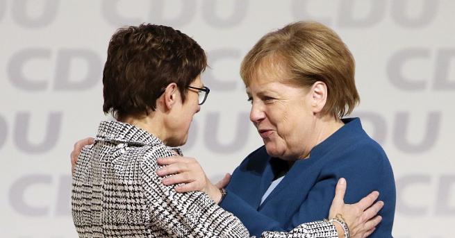 Анегрет Крамп Каренбауер новият лидер на германския Християндемократически съюз ХДС е