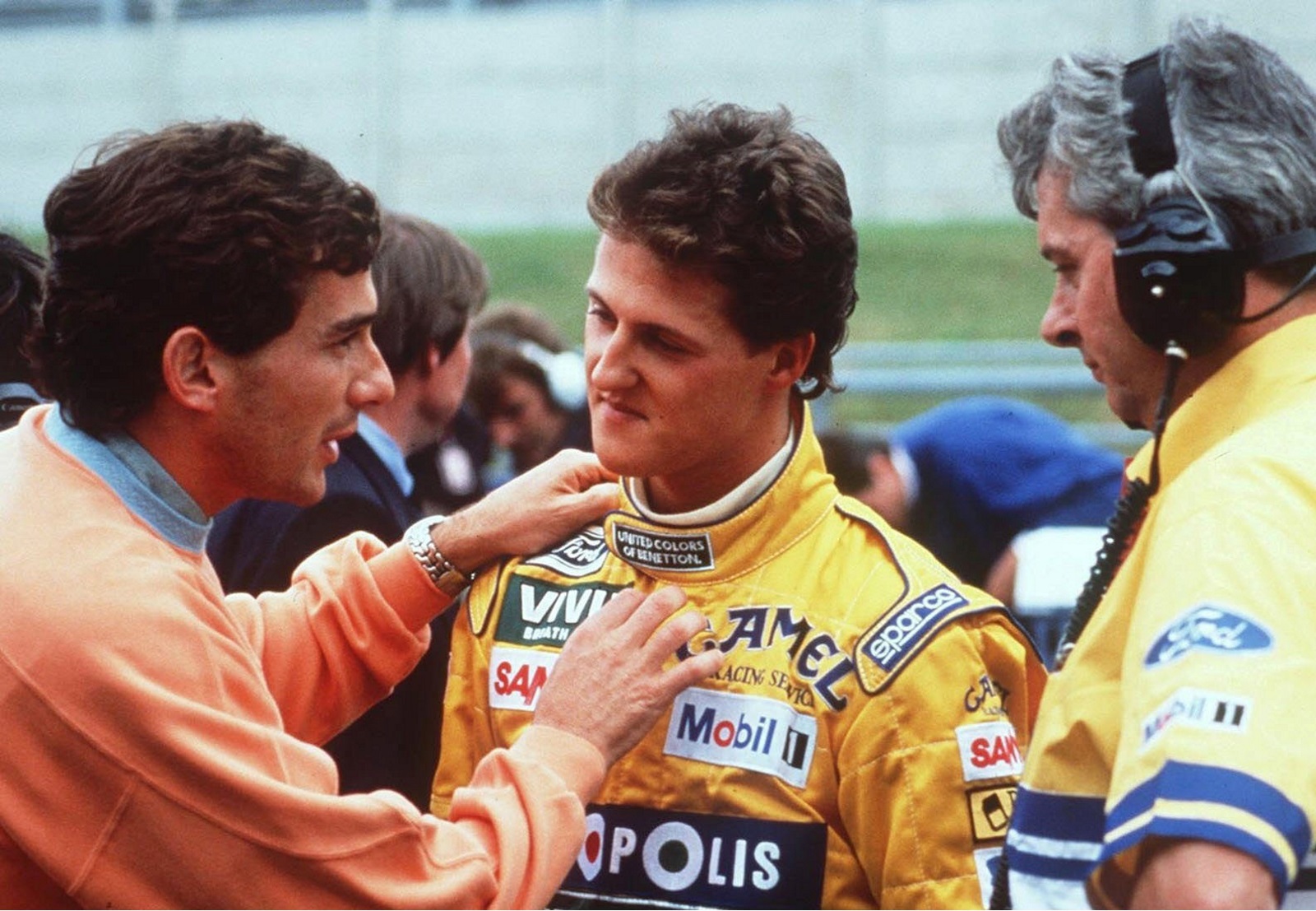 <p>3. 23-годишен той печели първата си победа във Формула 1. През 1992 г.&nbsp;триумфира в Гран при на Белгия с болид на &quot;Бенетон&quot;.</p>