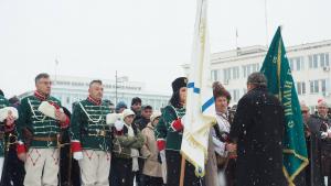 знаме патриоти търговище