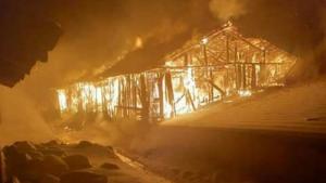 пожар Борино