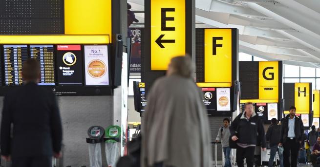 Полетите от лондонското летище Хийтроу са възобновени след едночасово прекъсване
