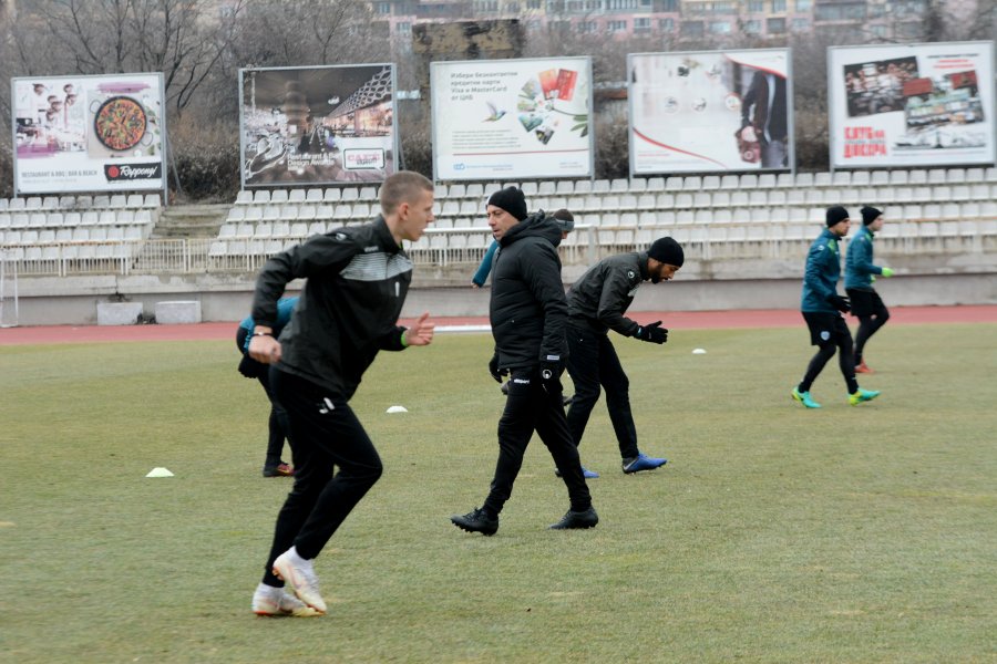 Цветомир Панов с първа тренировка с Черно море1