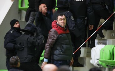 Президентът на Левски Лукойл: Не може само нашите фенове да са виновни